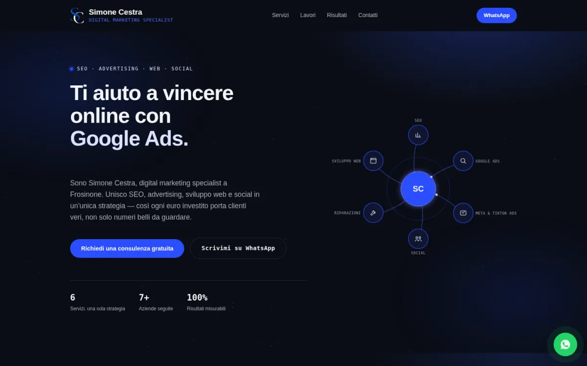 Anteprima del sito Simone Cestra